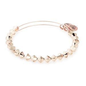 Alex and Ani Color Palette EWB, Adorned with Swarovski Crystals; Champagne